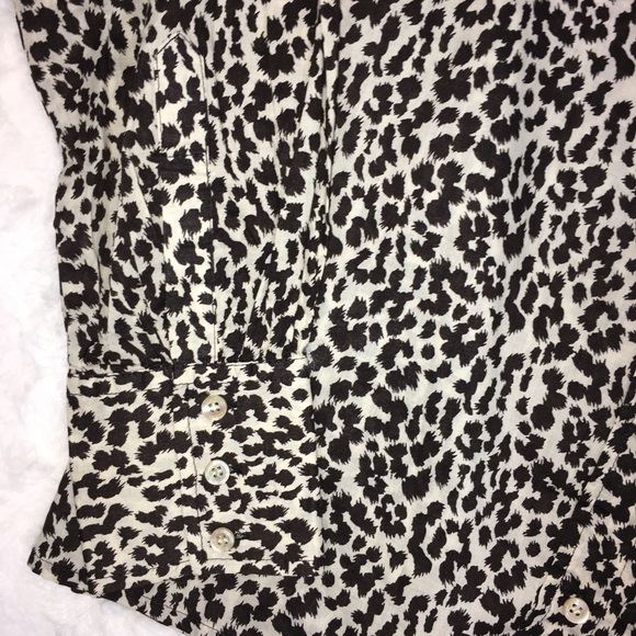 J. Crew Animal Print Button Down Shirt - Picture 5 of 8